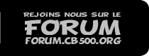 Logo frz. Honda CB500-Seite